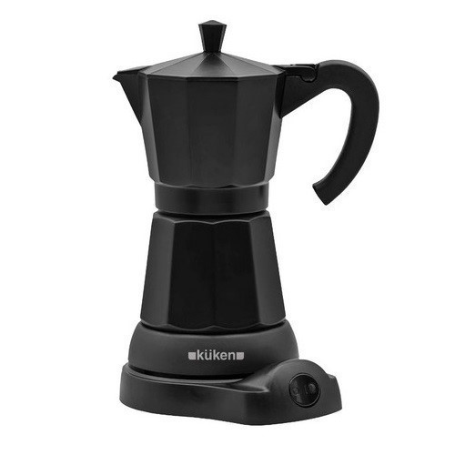 CAFETERA KUKEN 34442 6TAZAS NEGRA ELECTRICA